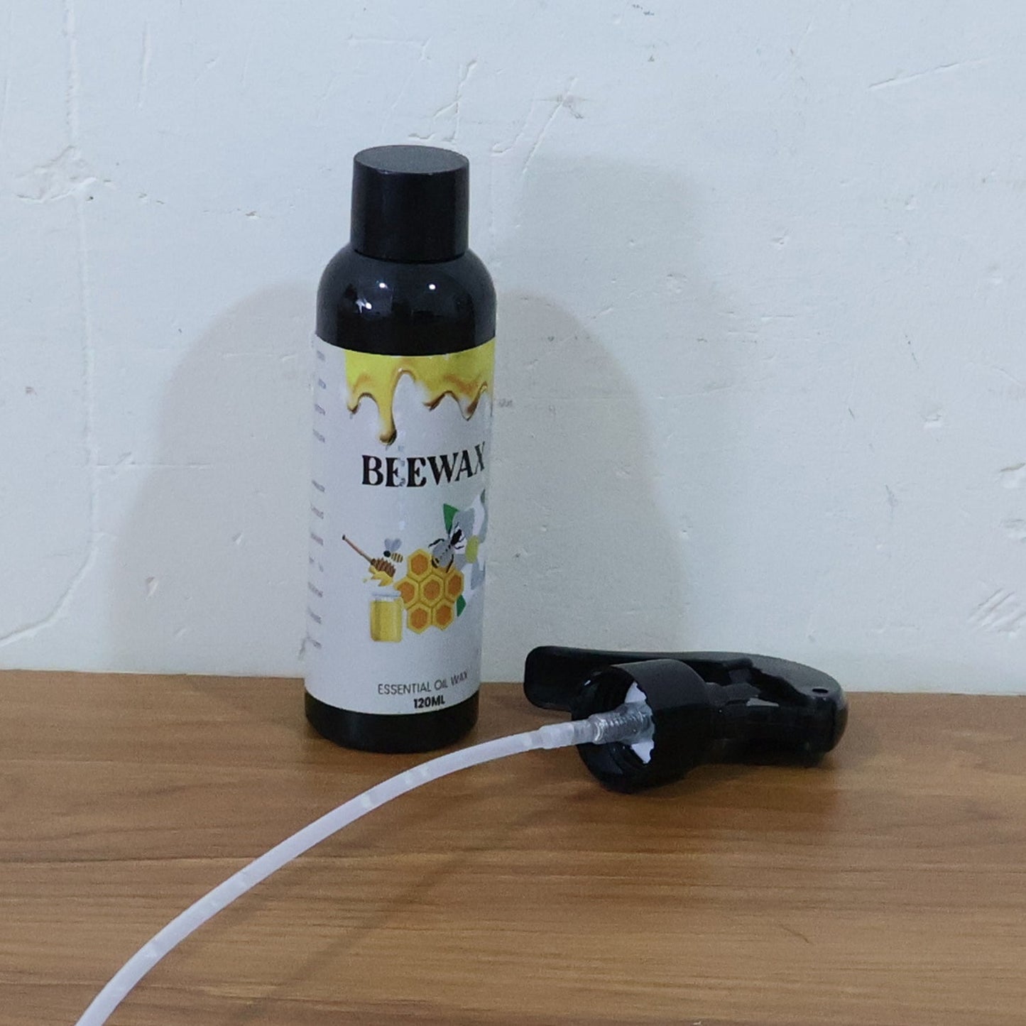 Beeswax Essential Oil Wood Polish Spray 120Ml - (Set)