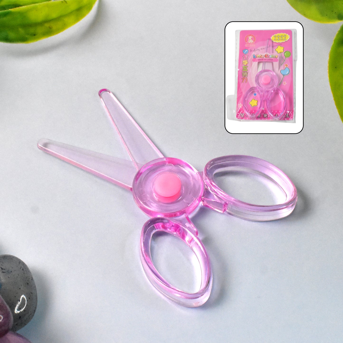 Plastic Child-safe Scissor (1 Pc Mix Color)