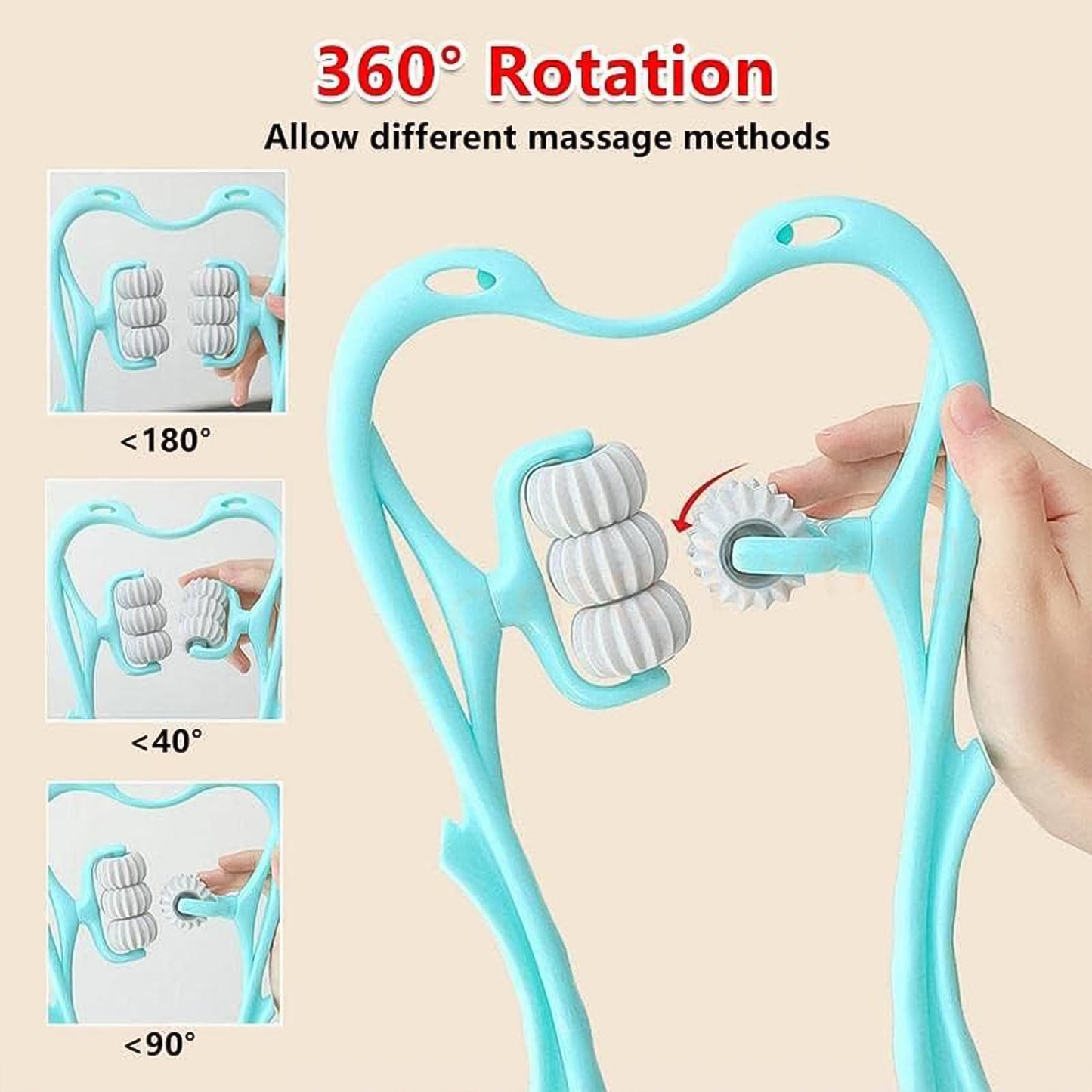 Neck Shoulder Massager (1pc Mix Color)