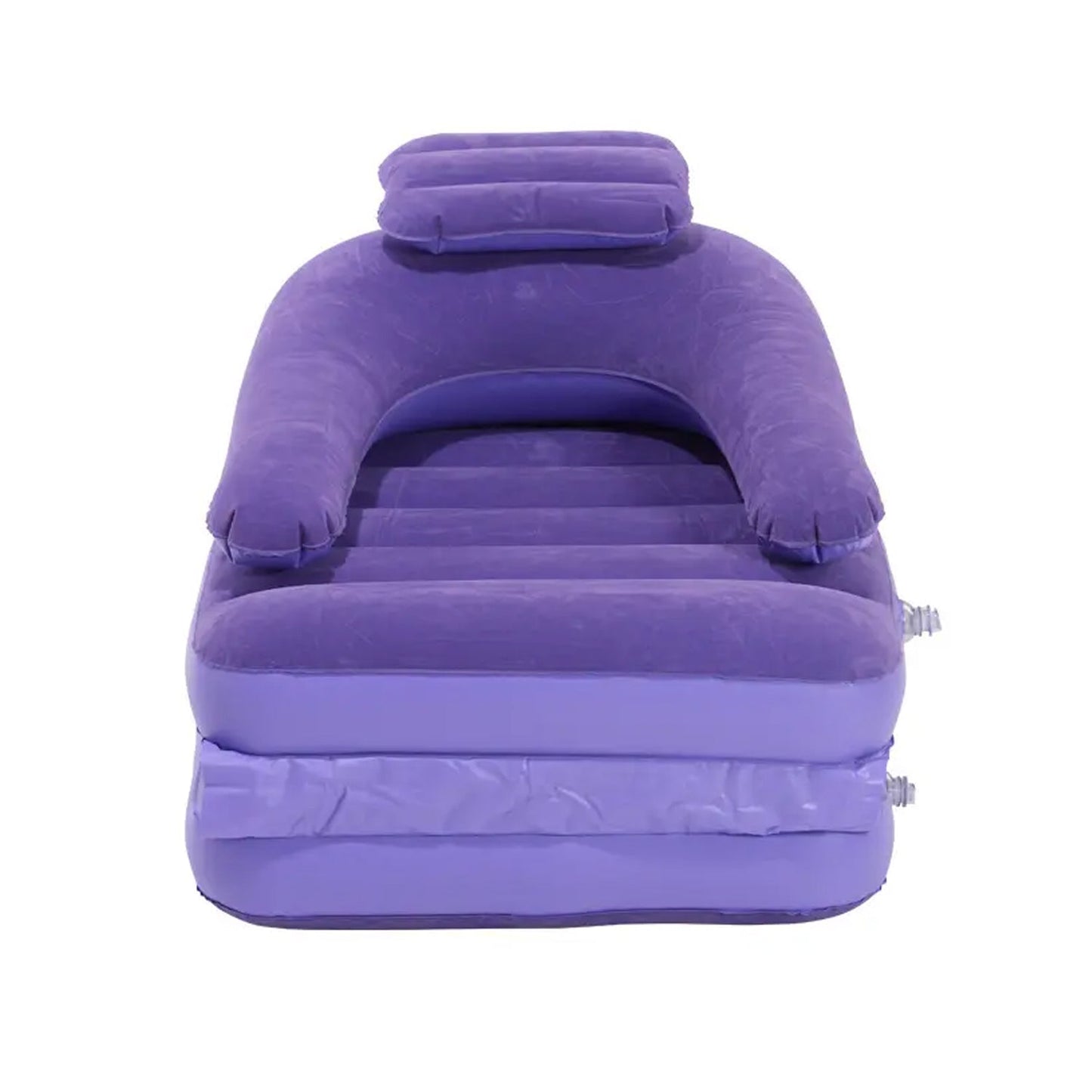 2 In 1 Air Mattress Lounger Portable Inflatable Mattress Air Sofa With Air Hand Pump (17575 Cm)