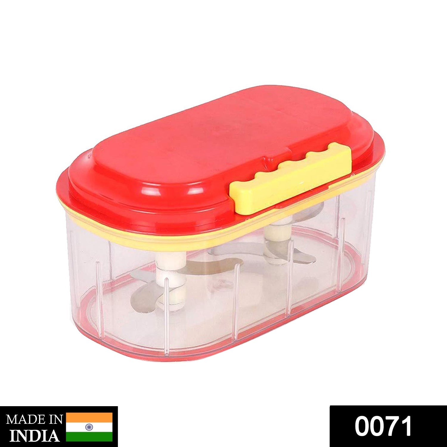 Vegetable chopper with 1000ml capacity.