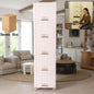 Multi-Purpose 5-Layer Plastic Storage Drawer Cabinet for Home and Office