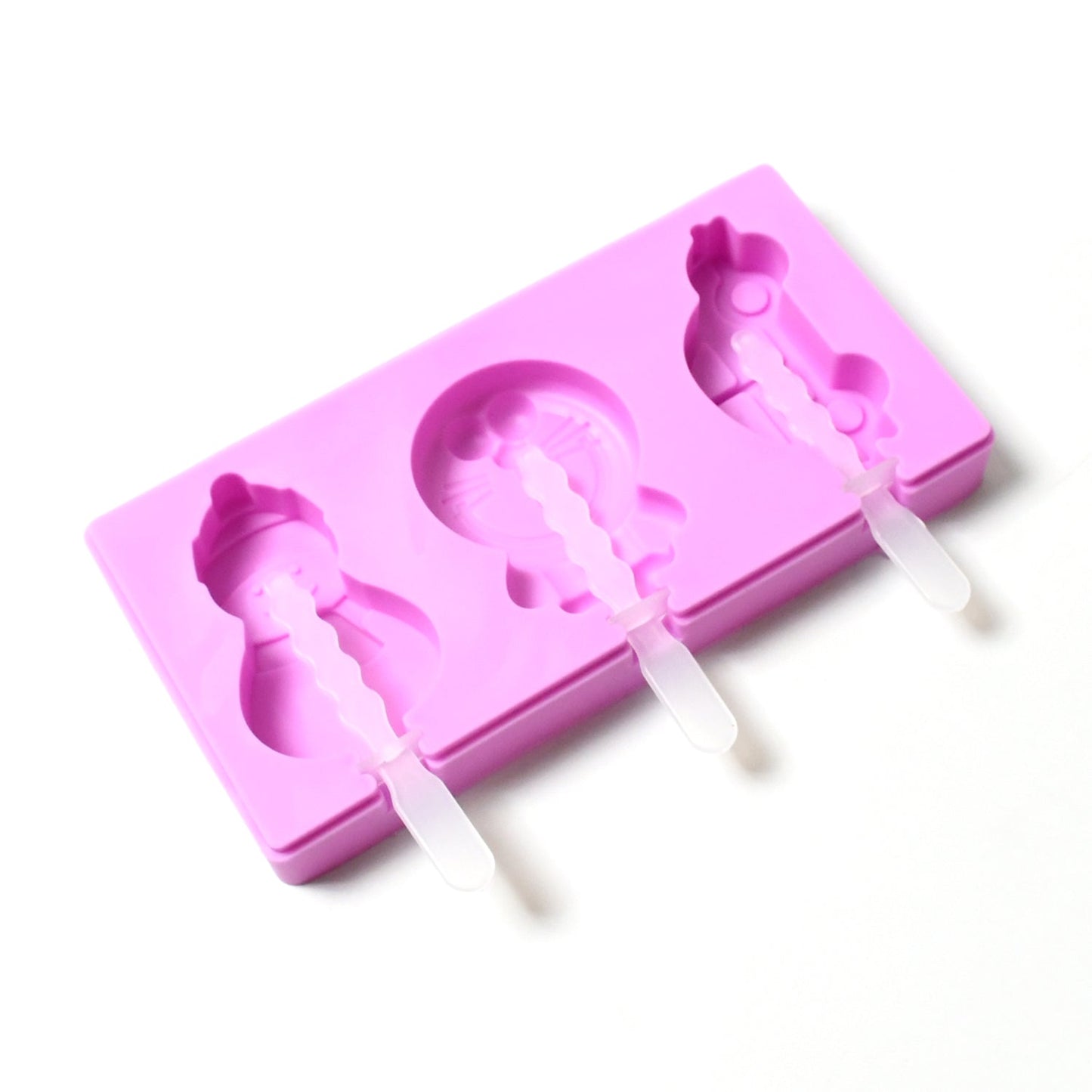 Silicone Popsicle Molds, Reusable Ice Cream Molds With Sticks And Lids. A Must-Have Popsicle Mold For Summer.