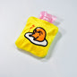 Yellow duck head hot water bag for pain relief