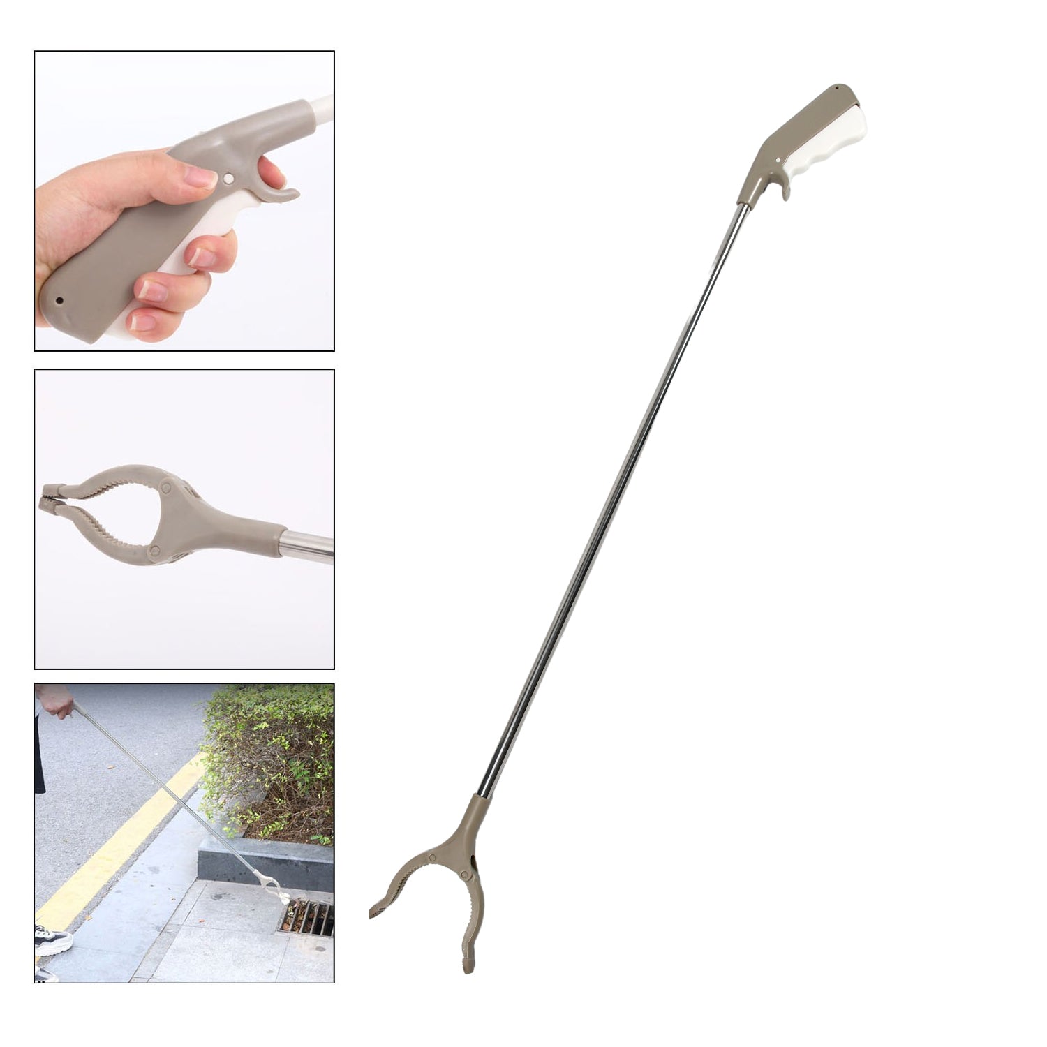 Garbage lifter claw tool