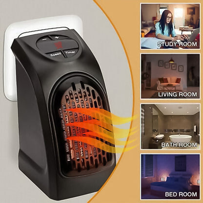 Electric Mini Handy Heater Plug-In Wall (400w)