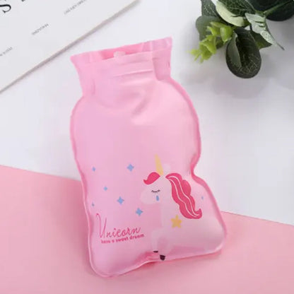 Mix Design Printed Small Hot Water Bag For Pain Relief, Neck, Shoulder Pain and Hand, Feet Warmer, Menstrual Cramps, Hot and Cold Therapy Leak Proof (1 Pc)