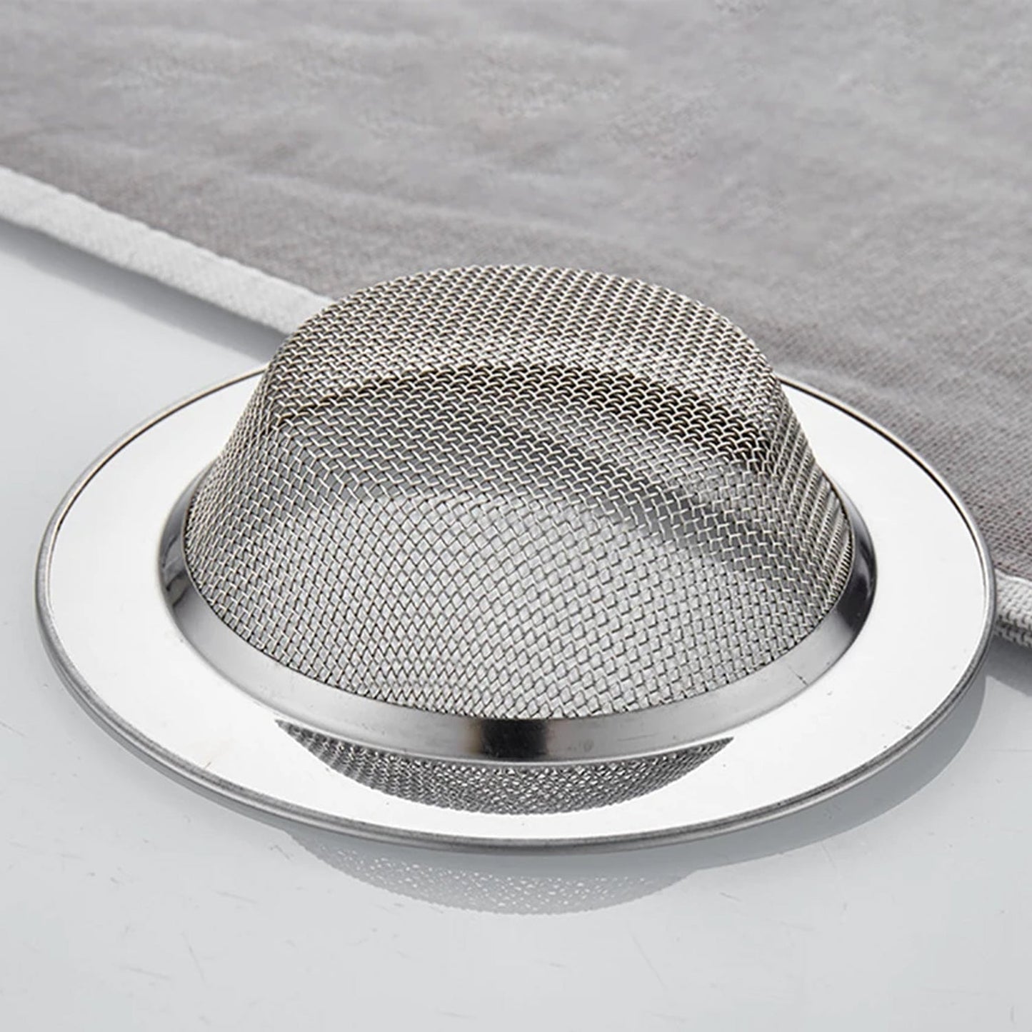 Hair Catcher and Sink Strainer - (1 Pc)