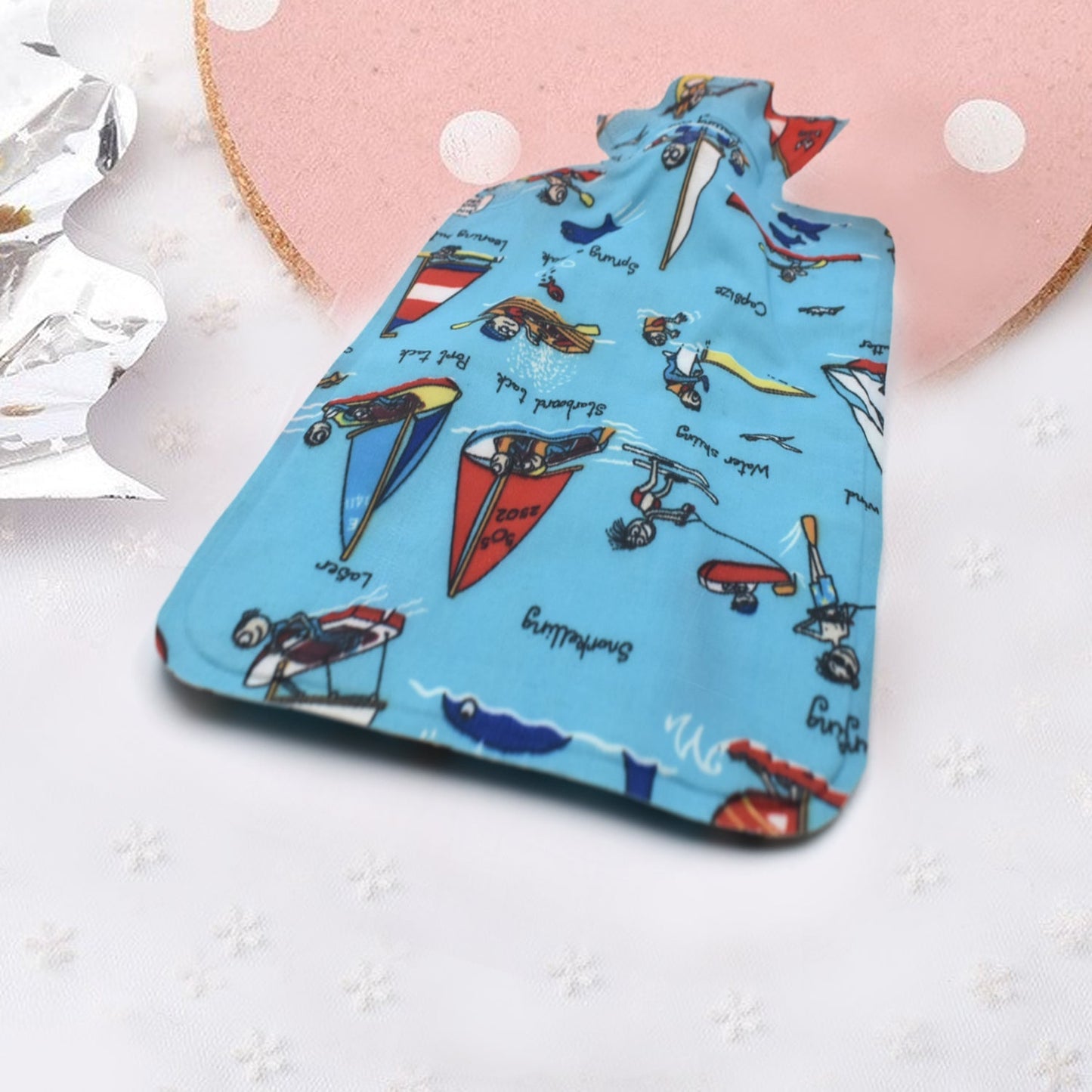 Warm water bottle for cramps