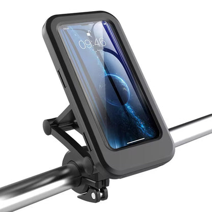 360 Rotation Bike Phone Mount Waterproof Cell Phone Holder (1 Pc)