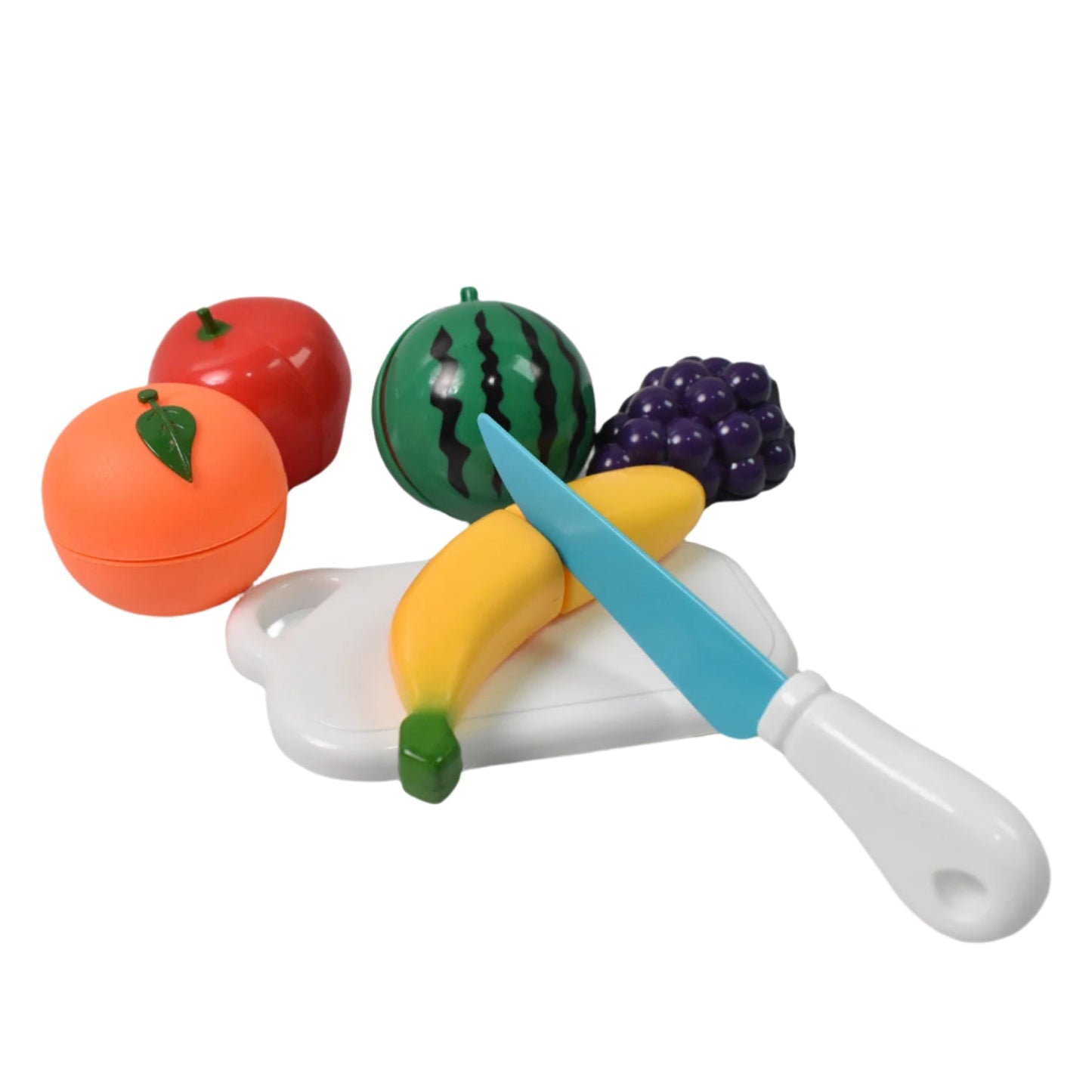 Realistic Sliceable Fruits Cutting Play Toy Set (7 Pcs Set)