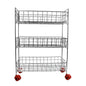 Kitchen trolley with three tiers