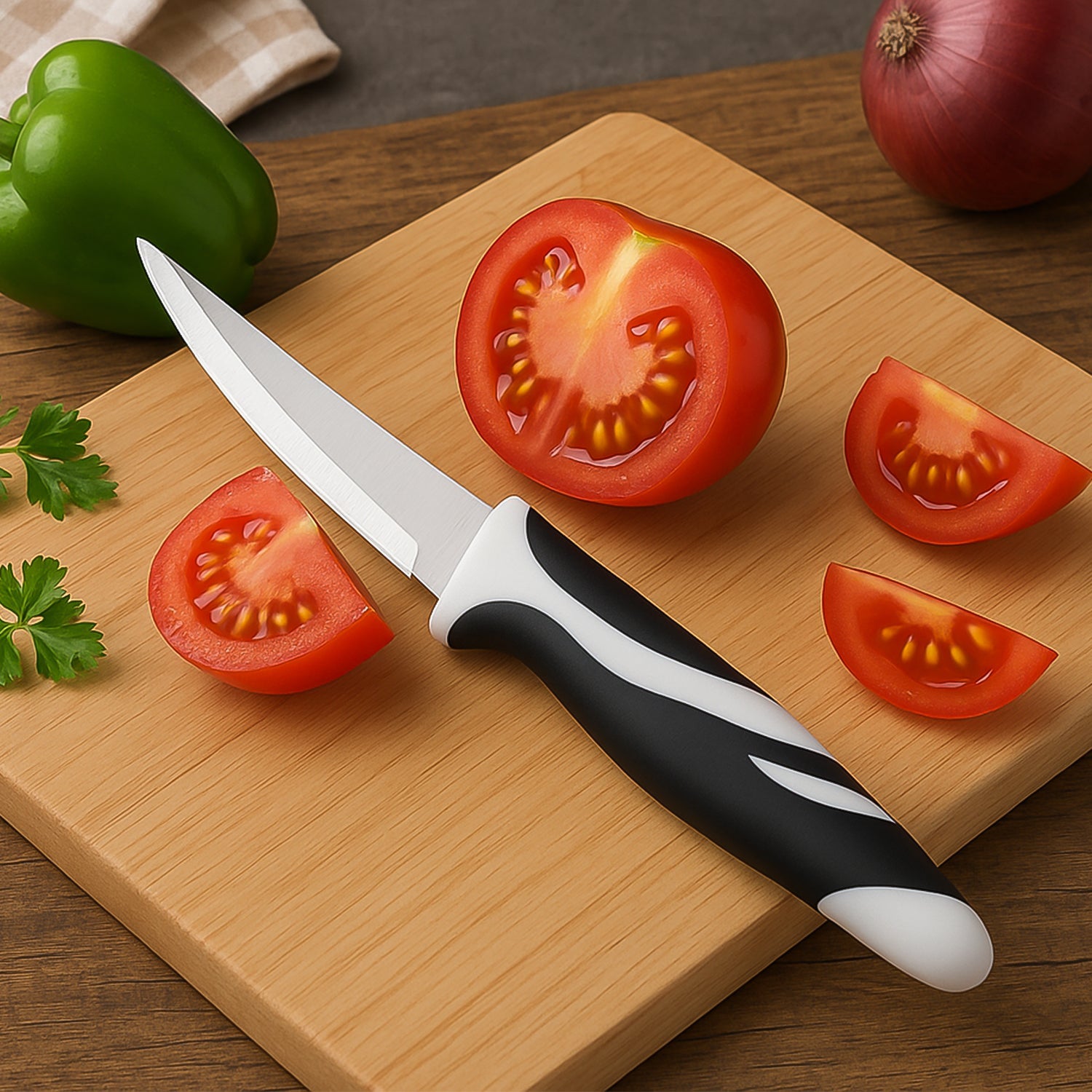 Ritu Zebra Kitchen Knife