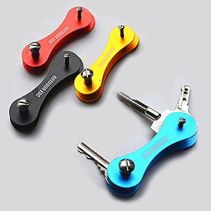 Metal Key Holder Multifunctional Portable Key Accessory (1 Pc / Mix Color)