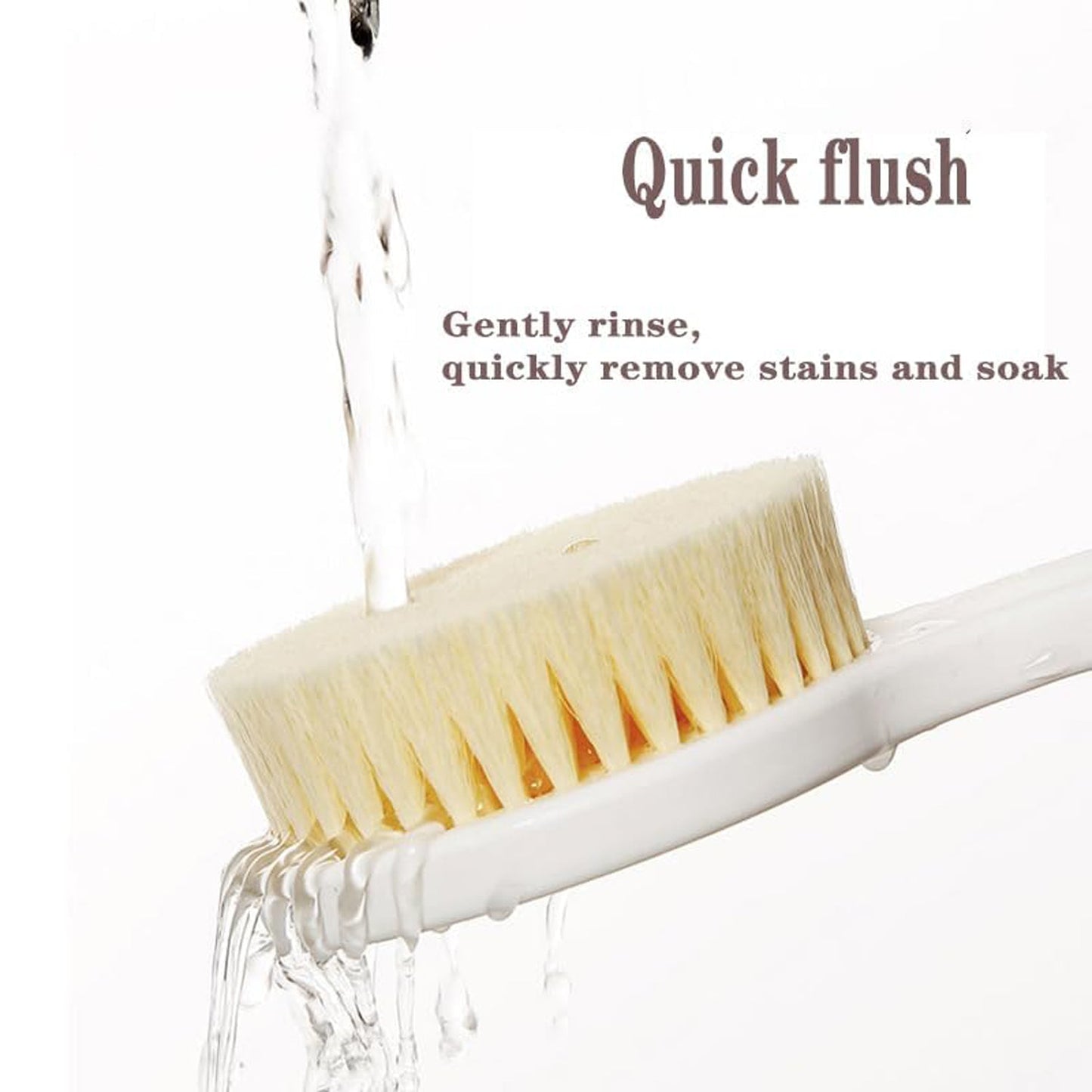 Back Scrubber for Shower Dry Body Brush Back Brush Long Handle (1 Pc / B Grade)