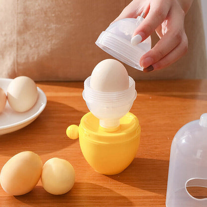 MANUAL EGG PULLER SCRAMBLER HOUSEHOLD WHITE EGG YOLK MIXER KITCHEN TOOL MIX MANUAL SCRAMBLER CONVENIENT WITHOUT BREAKING EGGS.