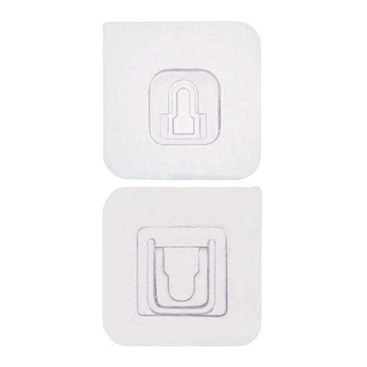 Adhesive wall hooks, pack of 20, heavy duty and easy to install.