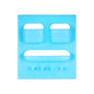 Plastic Unbreakable Soap Dish Tooth Brush Paste Holder