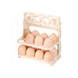 Plastic Foldable Egg Tray | 24 Grid Egg Storage Box (1 Pc)