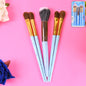 5pc Makeup Brush Tools Kit (5 Pcs Set  Mix Color)