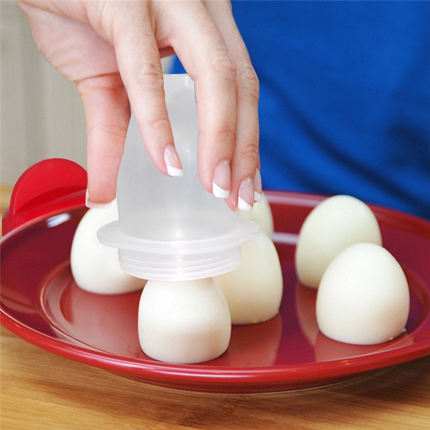 Easy-to-clean nonstick egg boiler cookers