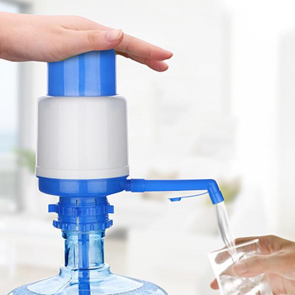 Hand press water pump dispenser, manual pump