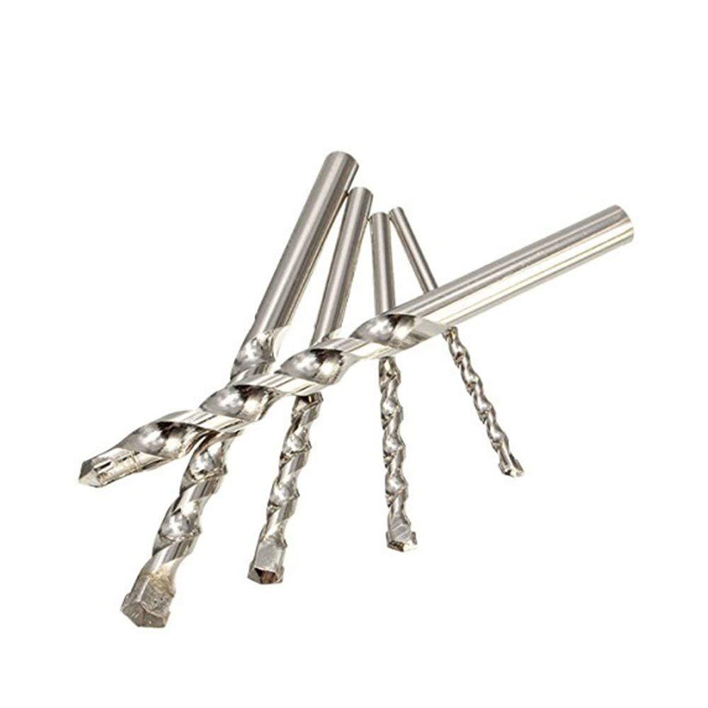 Versatile 5-piece metal drill bit set, multicolour.