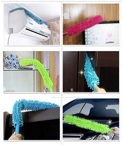 Foldable fan cleaner for dust removal