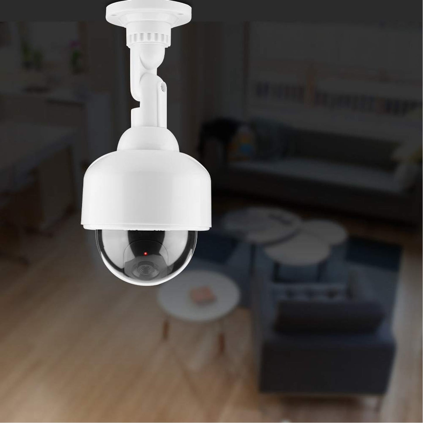 Fake / Dummy Camera CCTV,  with Flashing Red LED Light (1 Pc / Battery Not Included)