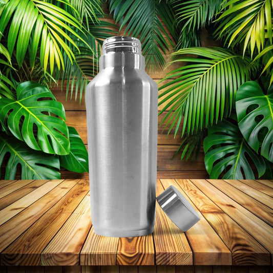 Stainless Steel Water Bottle (1000ml  1 Pc  Steel)