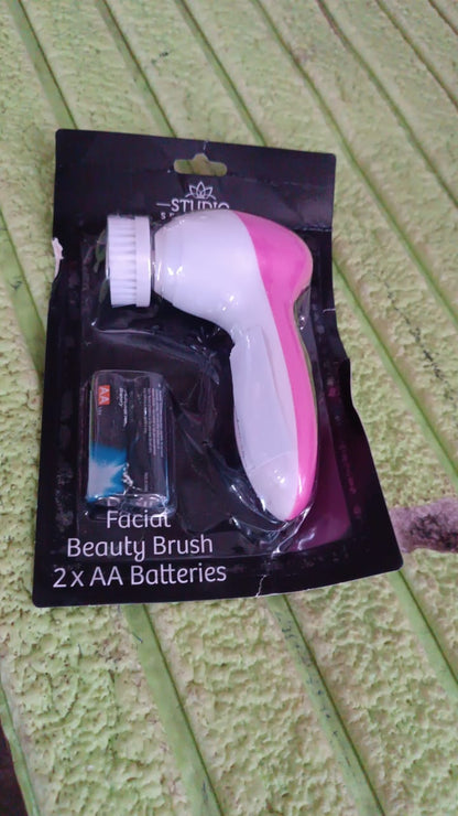 Facial Beauty Brush, Face Massager (1 Pc / With 2 AA Battery Included)