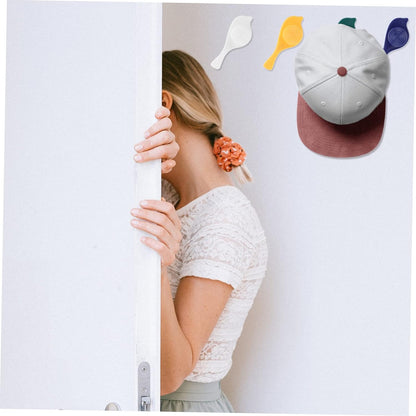 Novelty bird-shaped hooks for door and wall mounting