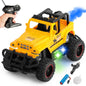 Mist Spray Race Car Toy Off Road Speed Car With Smoke (Water Sprayer Mist With Light) High Strength Climbing Power & Smoke Effect (Color May Vary), Kids