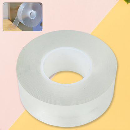 Sticky Double Sided Tape Washable Adhesive Tape Reusable (8.53 Cm  1 Pc)