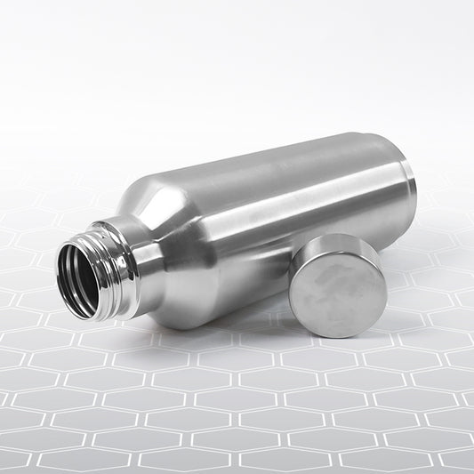 Stainless Steel Water Bottle (1000ml  1 Pc  Steel)