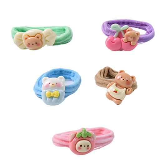 Toddler Hair Ties Baby Hair Tie (5 Pcs Set)