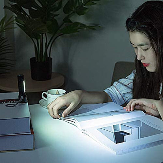 Mini 2 In 1 High Power Pocket Torch Light (1 Pc  Mix Design)