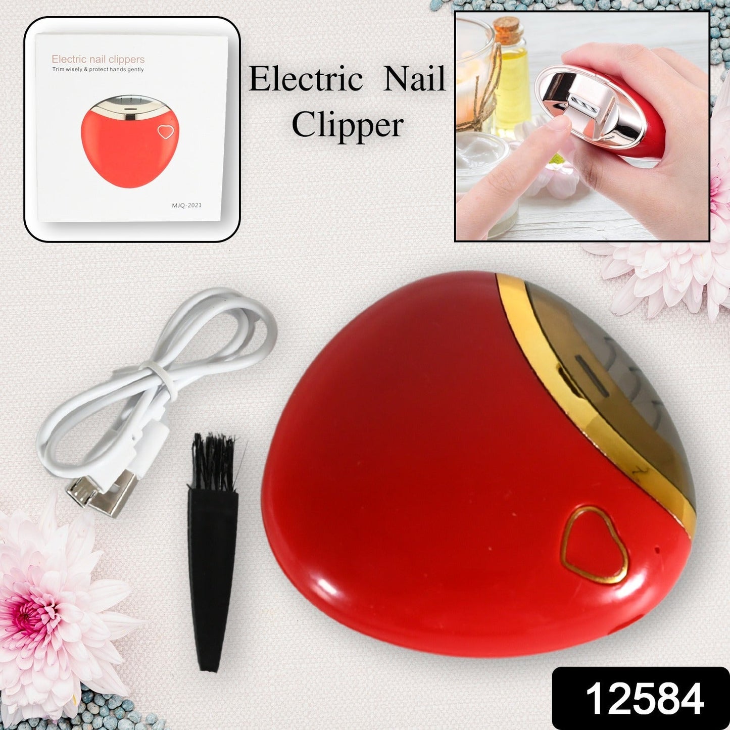 Electric Manicure Automatic Nail Electric Nail Clippers Nail File Electric Nail Drill Electric Nail Cutter Cuticle Nail Grinder Safe Nail Clipper Baby Abs Pedicure Scissors