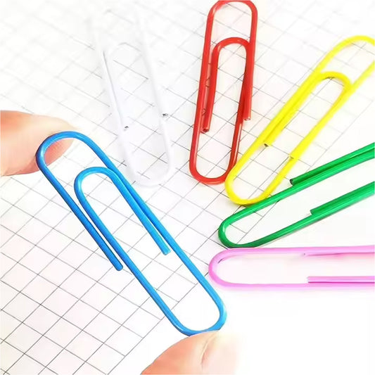 Metal U Shape Paper Pin  Clip 28 Mm (100 Pcs Set)