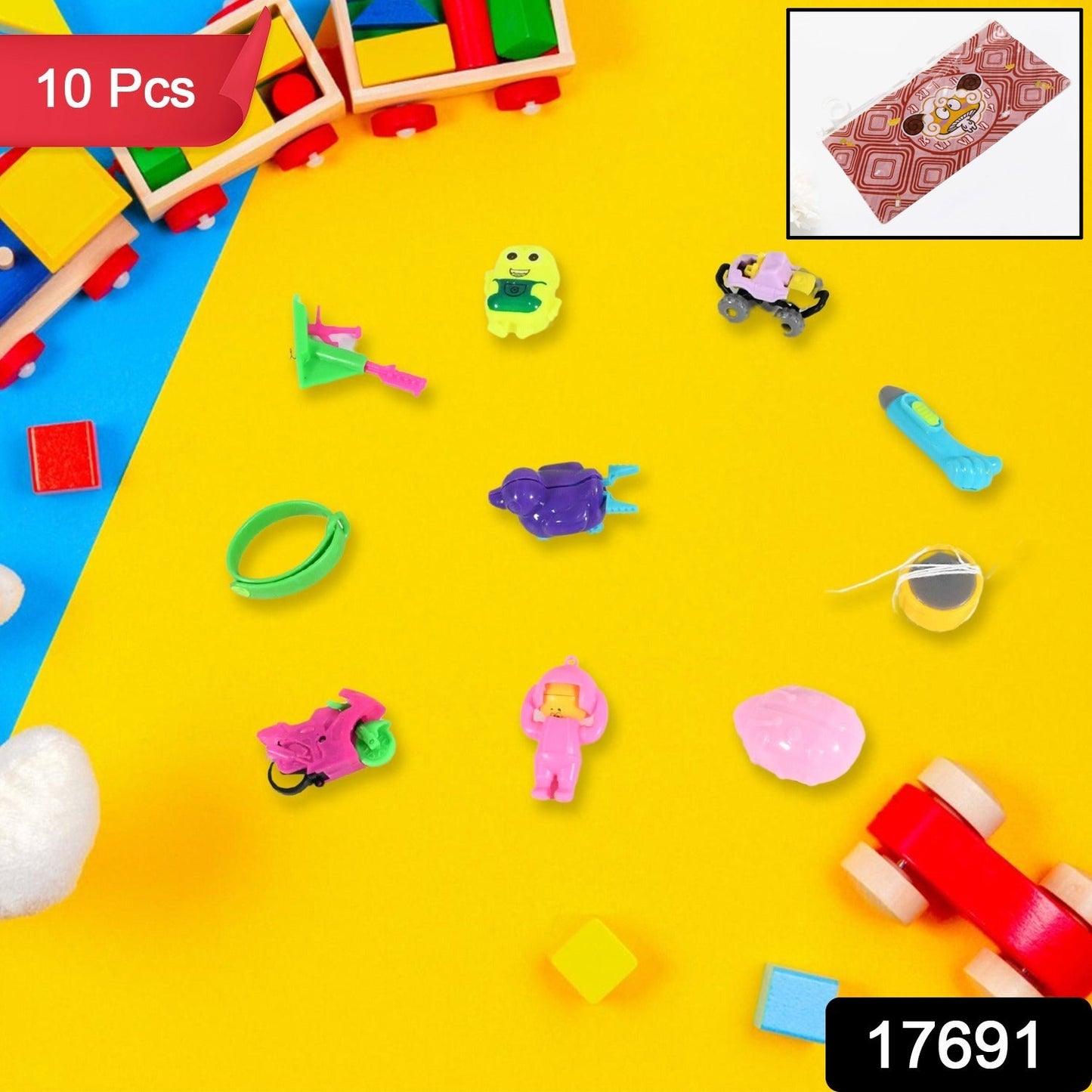 10 in 1 toy for kids, 10 different and small toys for kids to play with curiosity