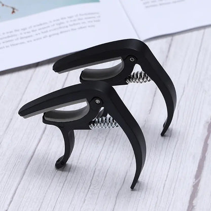 Guitar Capo with Pickup Stand, Soft for Acoustic and Electric Guitar Ukulele Mandolin Banjo Guitar Accessories