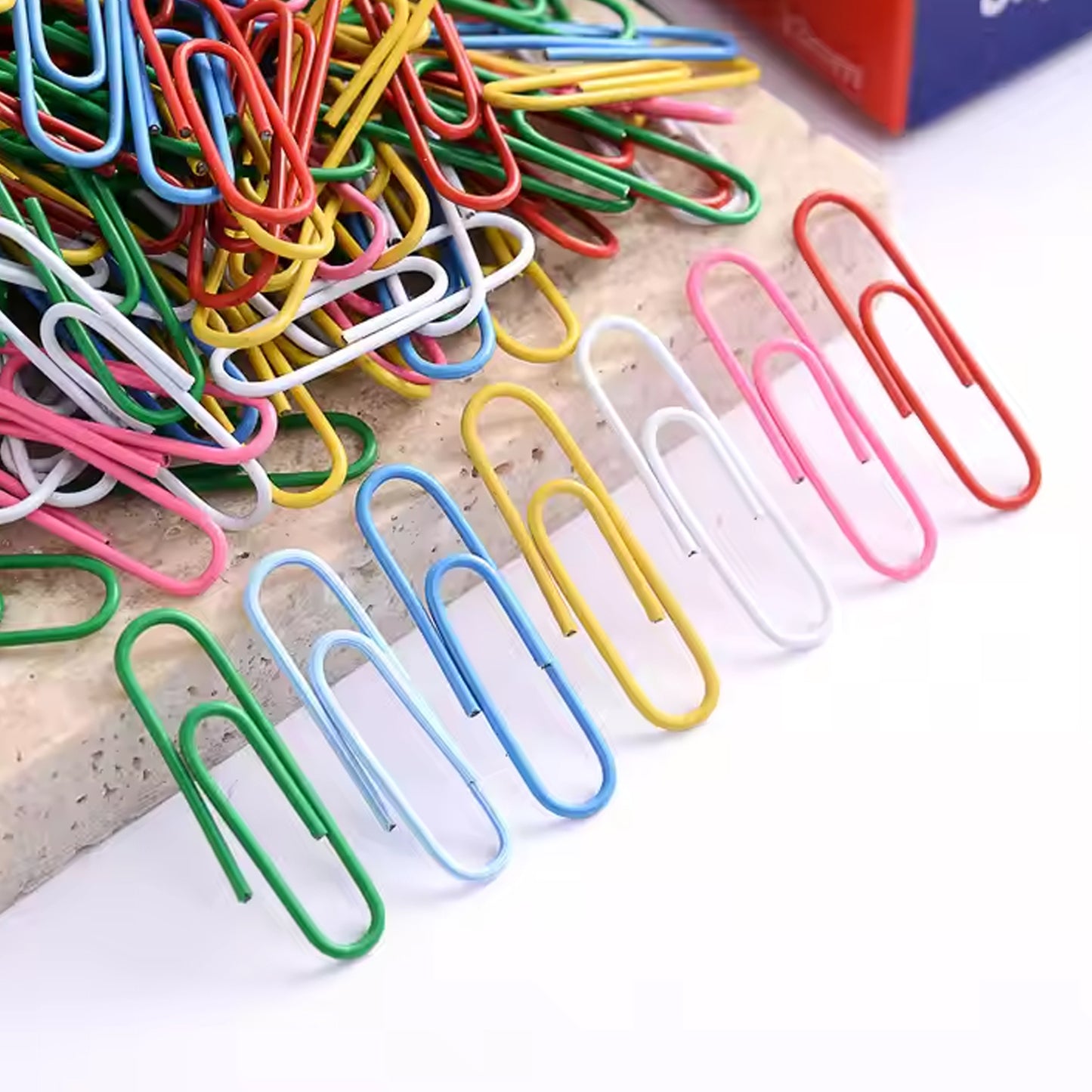 Metal U Shape Paper Pin  Clip 28 Mm (100 Pcs Set)